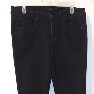 Bongo straight leg black jeans